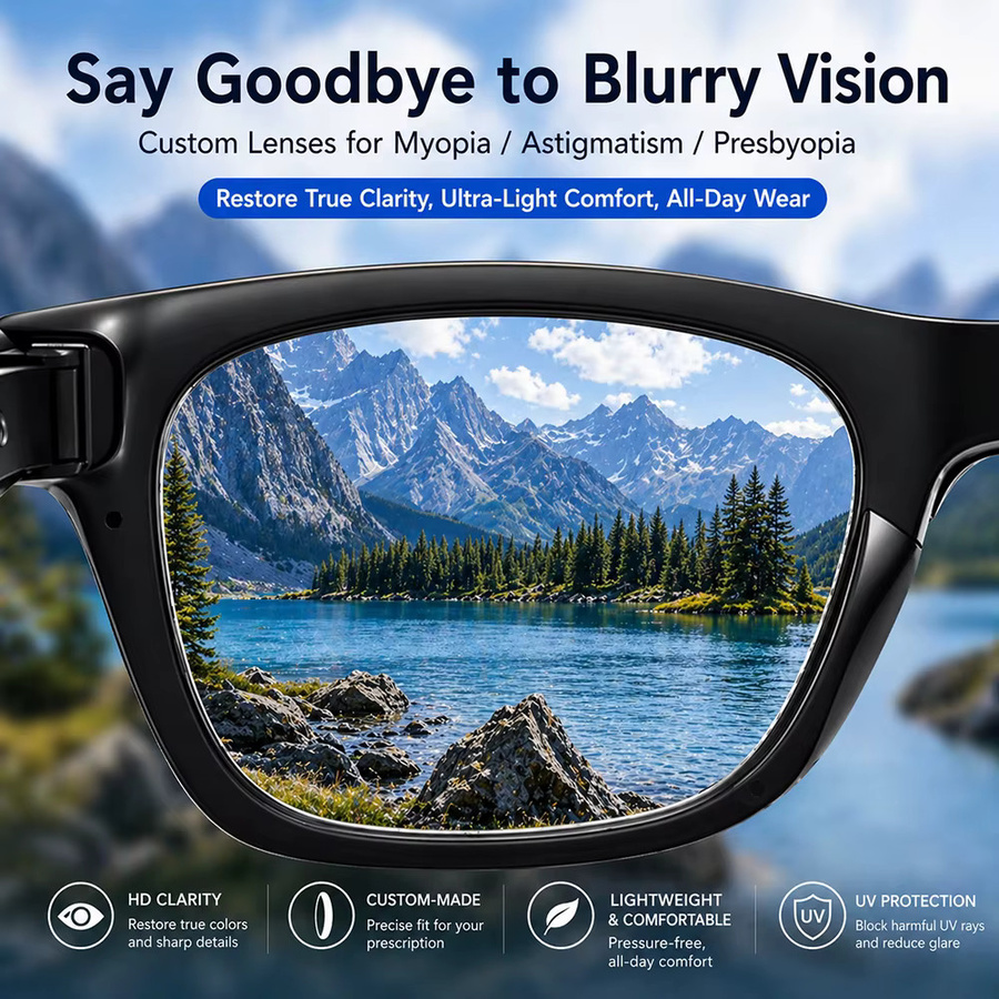 Ray-Ban Smartglasses Wayfarer, Vollrand, Square, Black, Plastic - Bild 2