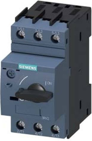 Siemens Leistungsschalter 3RV2411-0AA10 grau mit Einstellbereich 0,11 - 0,16 A und 690 V/AC - Bild 1