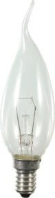 Scharnberger Hasenbein Kerzenlampe klar E14 230V 15W Durchmesser: 35 mm, Höhe: 110 mm - Bild 1