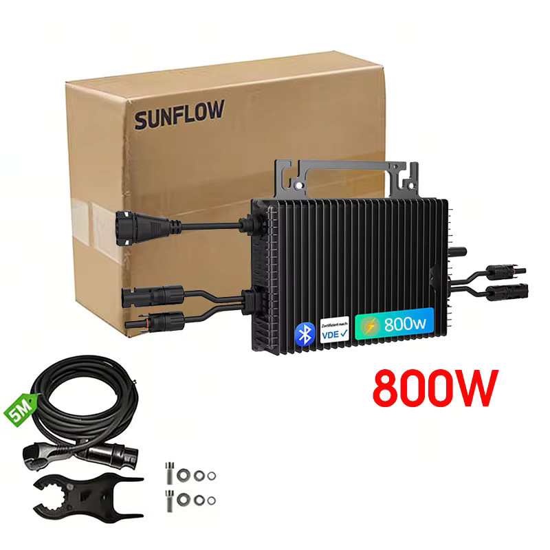 Sukflow Mikro-Solarwechselrichter 800W mit MPPT und WiFi-Monitor für dein Heim-Balkon-Solarsystem - Bild 9