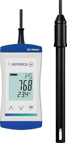 Senseca ECO 522 Leitfähigkeits-Messgerät zur Messung von Leitfähigkeit, Salinität und Temperatur in Blau - Bild 1