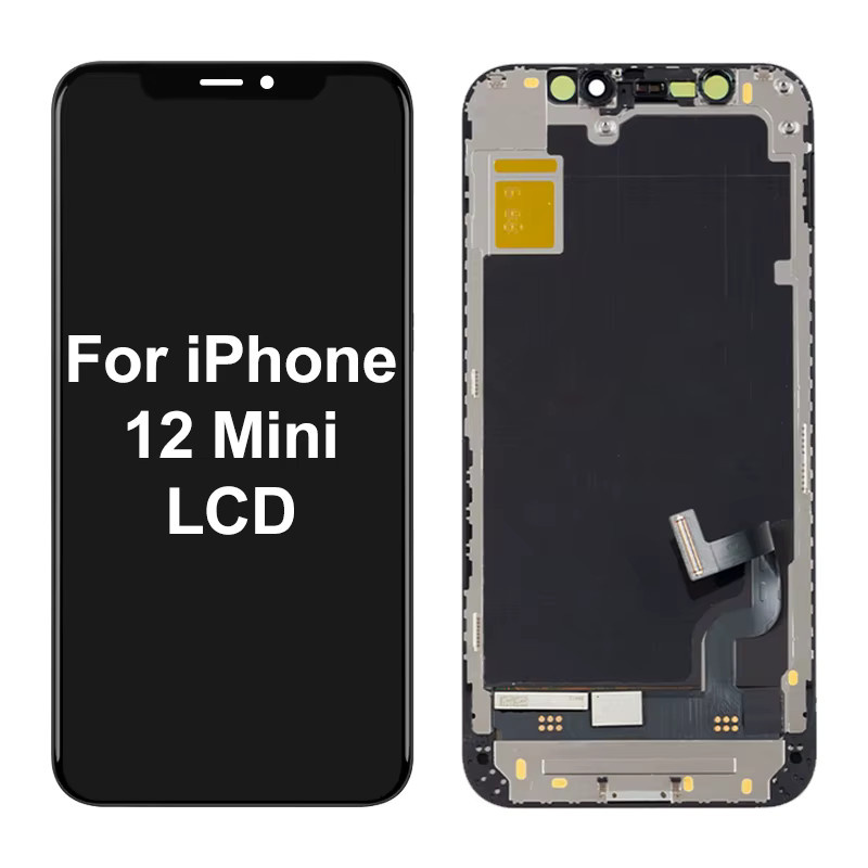 Apple iPhone 12 12 Pro Max 12 mini Ersatzdisplay mit AAA InCell LCD und Digitizer in Schwarz - Bild 7