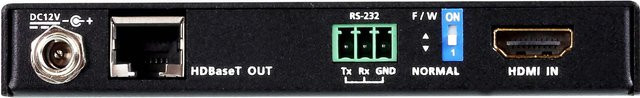 ATEN VanCryst VE1830 4K HDMI HDBaseT Lite Extender mit RS-232 und Audio-Erweiterung in Schwarz bis zu 70 m - Bild 1