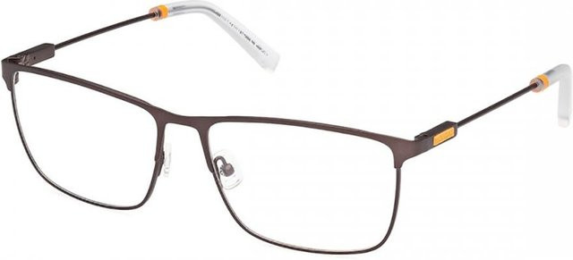 Timberland TB1736 Korrektionsbrille, Herren, Vollrand, rechteckig, braun grau - Bild 1