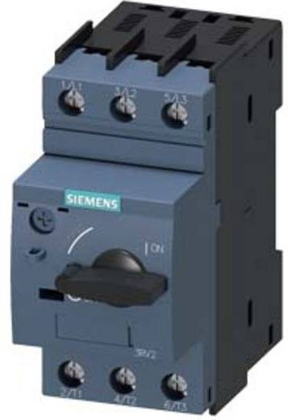 Siemens 3RV2411-1JA10-0BA0 Leistungsschalter in Grau mit einem Einstellbereich von 7 - 10A und einer maximalen Schaltspannung von 690 V/AC - Bild 1