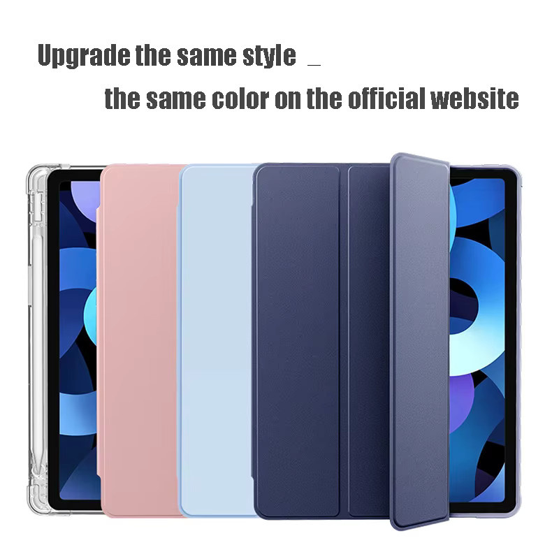 Xiaomi Schutzhülle mit Stifthalter und Flip-Stand-Funktion für Redmi Pad und Xiaomi Pad Serien in Transparent Grün - Bild 2