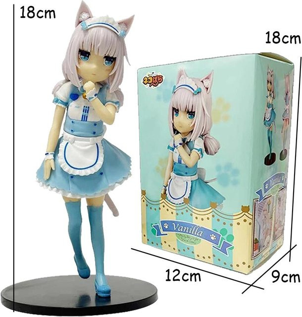 Fashnics NEKOPARA Chocola & Vanilla Actionfigur, 18cm, ab 14 Jahren - Bild 1
