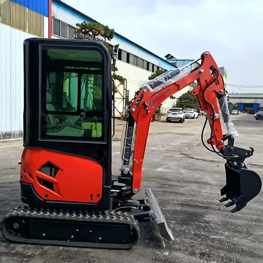 DCNB Mini-Bagger mit Kubota-Motor, 2 Tonnen, Raupenbagger in Orange - Bild 2