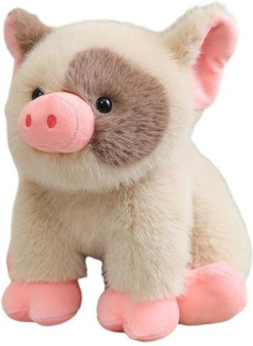 HonorBond Schweinchen Puppe Plüschtier, Rosa / Pink - Bild 1