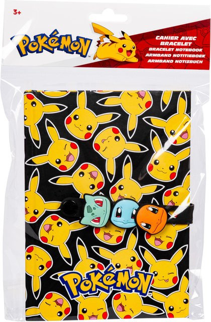 Pokémon Notizbuch in Multicolour mit Papier und Gummiband - Bild 1