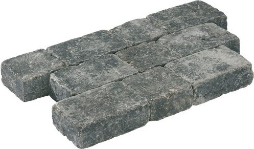 Mr. GARDENER Pflasterstein Antik aus Beton in Grau und Anthrazit B/H/T: 21 x 7 x 14 cm - Bild 2