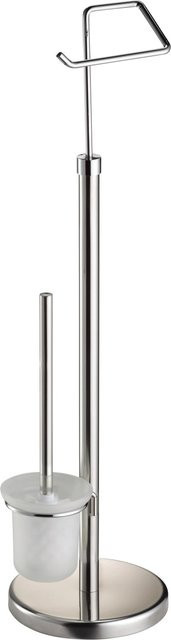 baliv WC-Bürstengarnitur ST-6950 in Silver und Transparent - Bild 1