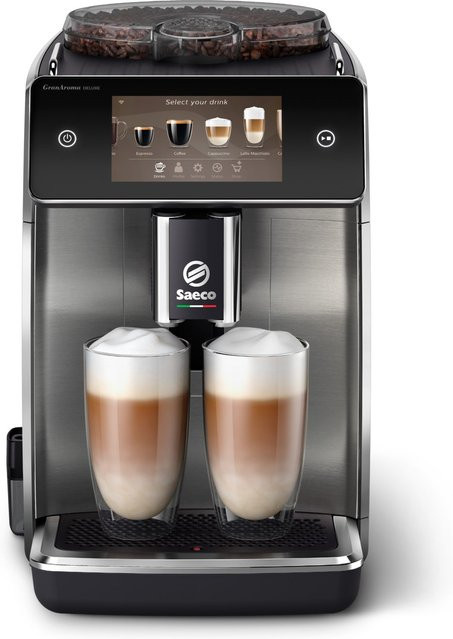 Saeco Gran Aroma Deluxe Kaffee-Vollautomat SM6685/00 in Edelstahl/Silber - Bild 1