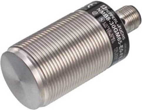 Pepperl+Fuchs Induktiver Sensor NMB8-30GM65-E2-FE-V1 908455 PNP, bündig montierbar, Silber - Bild 1