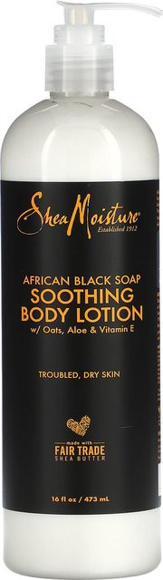 SheaMoisture Afrikanische schwarze Seife Körperlotion, 473 ml, Unisex - Bild 1