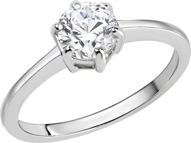 Zeeme Ring 925 Silber, Zirkonia, Damen - Bild 1