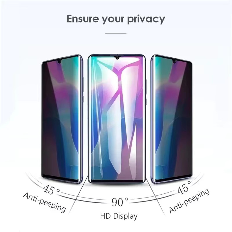 Privacy Hydrogel-Displayschutzfolie für Realme GT 6T 7 2 Pro Neo 3T Master P1 Speed P3 Ultra Lite P4X P3x P4 Power P2 Pro 5G in Transparent - Bild 4