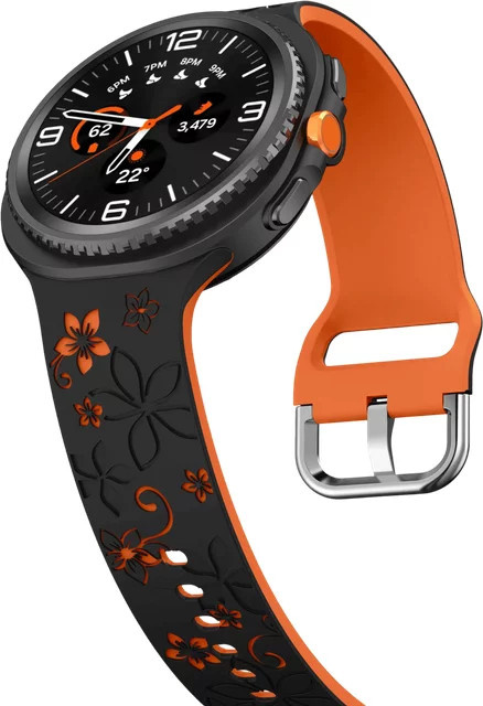 OAKCHARM Uhrenarmband Silikon, Samsung Galaxy Watch 8/8 Classic - Bild 1