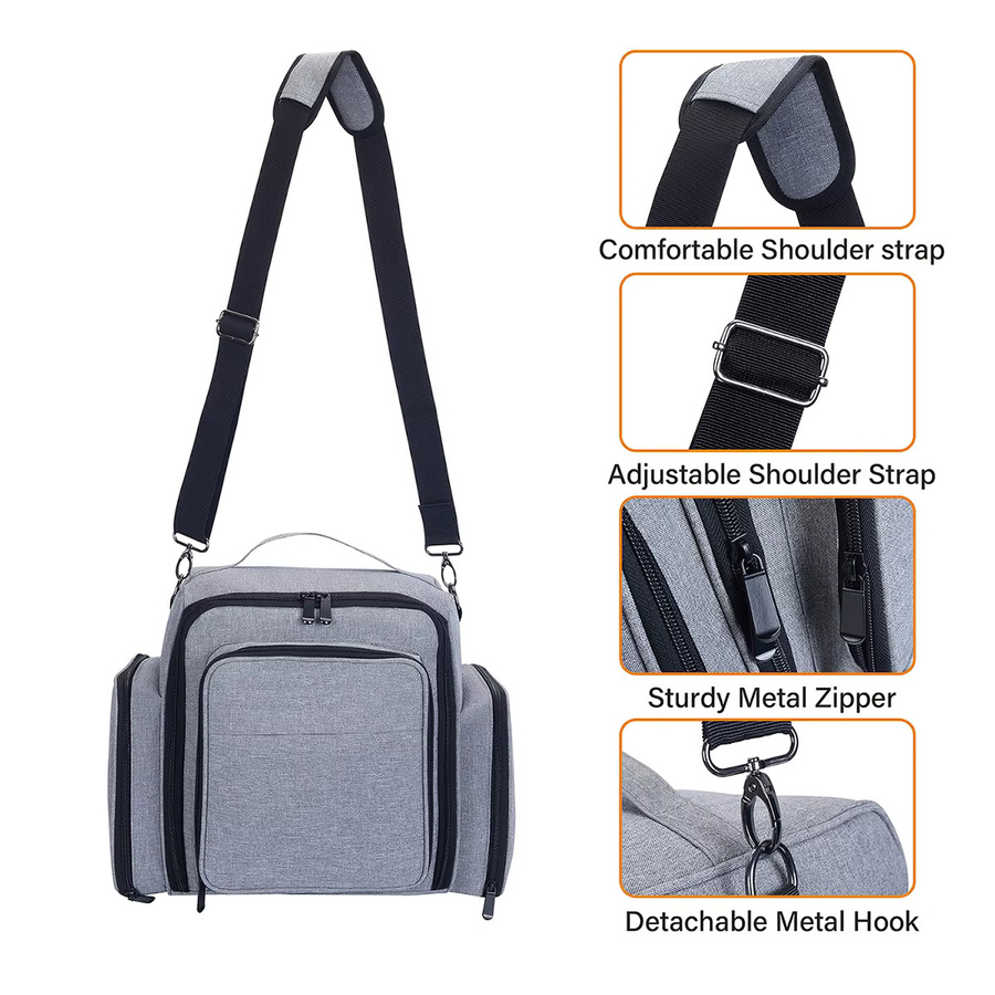 UOZL Nagellack-Organizer, 2 Taschen - Bild 5