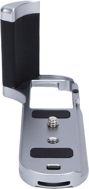 ZuiyouBaby L-förmiger Kamera-Handgriff aus Aluminiumlegierung für XT50 in Silber mit Schnellwechselplatte und Anti-Rutsch-Pad - Bild 1
