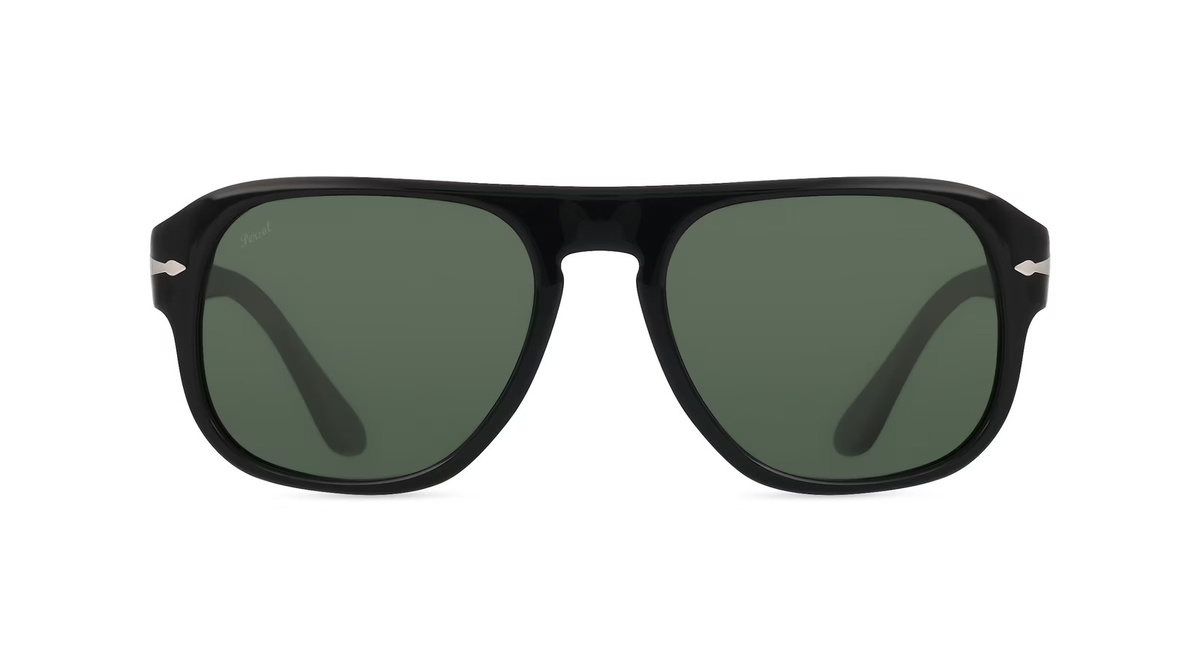 Persol Sonnenbrille, Vollrand, Quadratisch, Acetat-Gestell, schwarz, Unisex - Bild 1