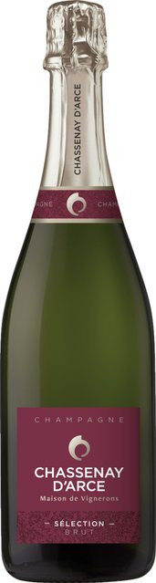 Chassenay d'Arce Cuvée Selection Champagne AOP Brut 12 x 0,75 l - Bild 1