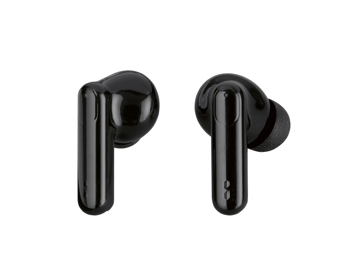 TRONIC Bluetooth In-Ear-Kopfhörer in Schwarz mit USB-A und USB-C Anschluss - Bild 2