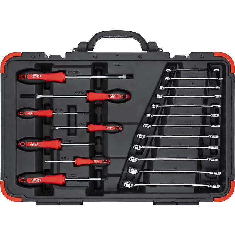 Vigour Universal Werkzeugkoffer V4425N in Schwarz mit 95 Werkzeugen (1/4 Zoll) - Bild 2