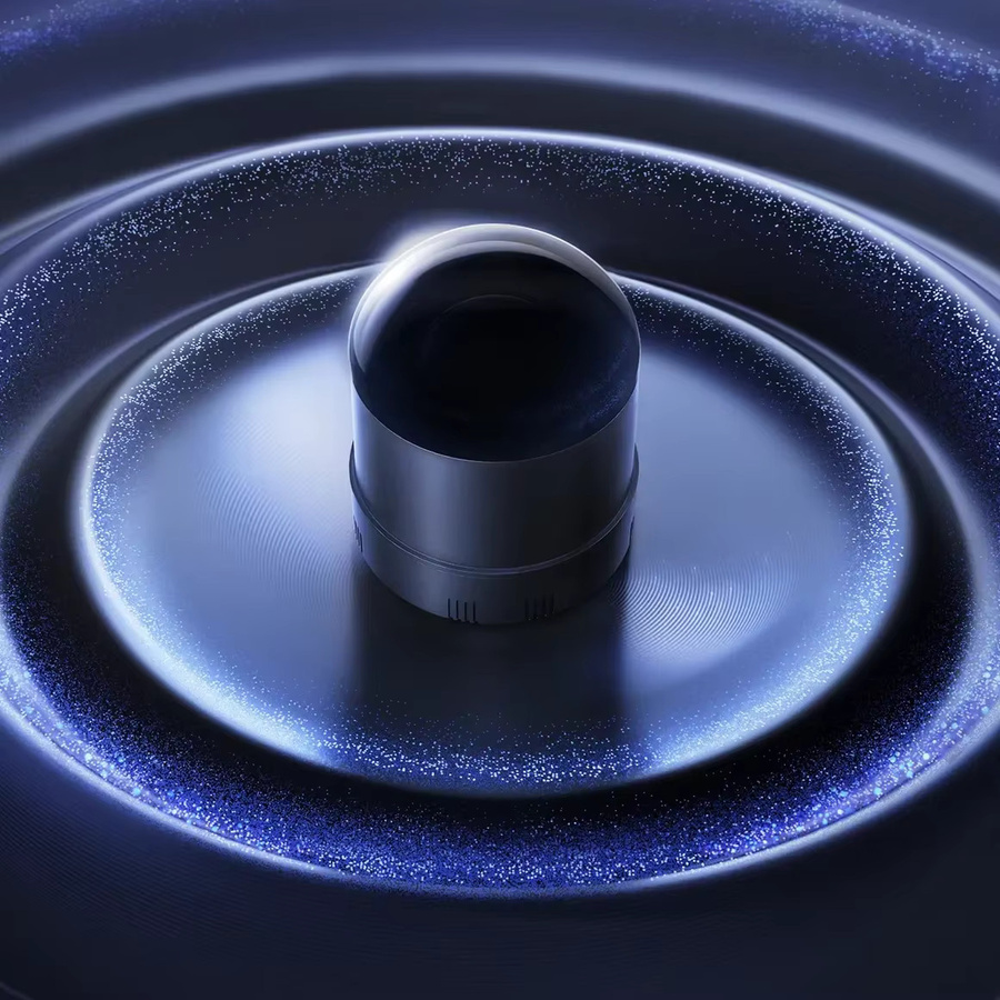 Hesai JT128/64P Hyper-Hemisphärischer 3D-Lidar in Schwarz mit 360° x 189° Sichtfeld - Bild 2