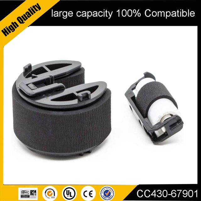 HP Pickup Roller CC430-67901 RM1-4425 RM1-8765 RM1-4426 in Schwarz für CM1312 CP1215 CP1515 CP1518 CM1415 CP1525 CP2025 CM2320 M251 M351 - Bild 1