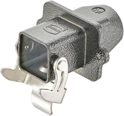 HARTING Wanddurchführungsgehäuse 19 37 003 1120 19370031120 aus Zinkdruckguss in Grau - Bild 1