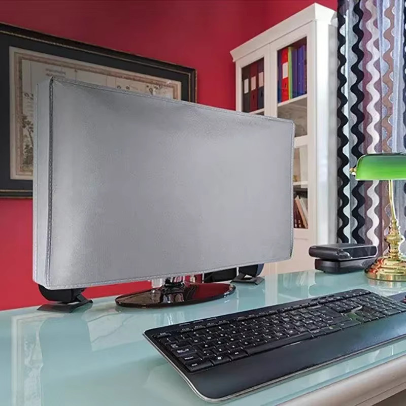 Staubschutz Vliesstoff LCD Displayschutzfolie für PC Desktop Computer Monitore von 21 bis 34 Zoll in Grau GL001 - Bild 2