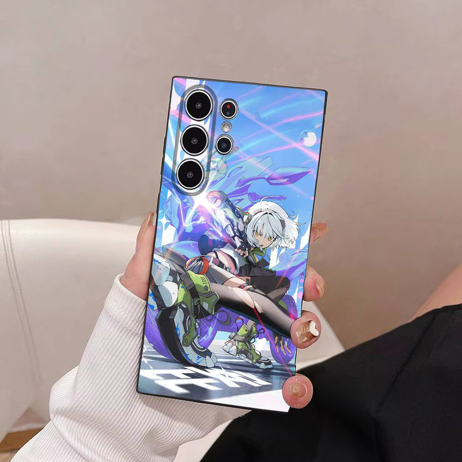 Anby Zzz Game Handyhülle für Samsung Galaxy S25 S24 S23 S22 S21 S20 Ultra Plus 5G, Frosted Non-Slip Soft Cover, Multicolour - Bild 3