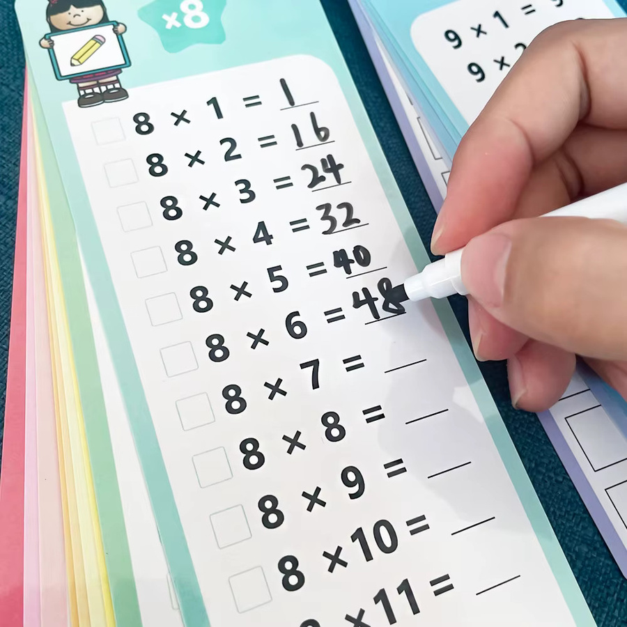 GSF Multiplikationstabellen, Times Table Cards, Lehrmittel - Bild 3
