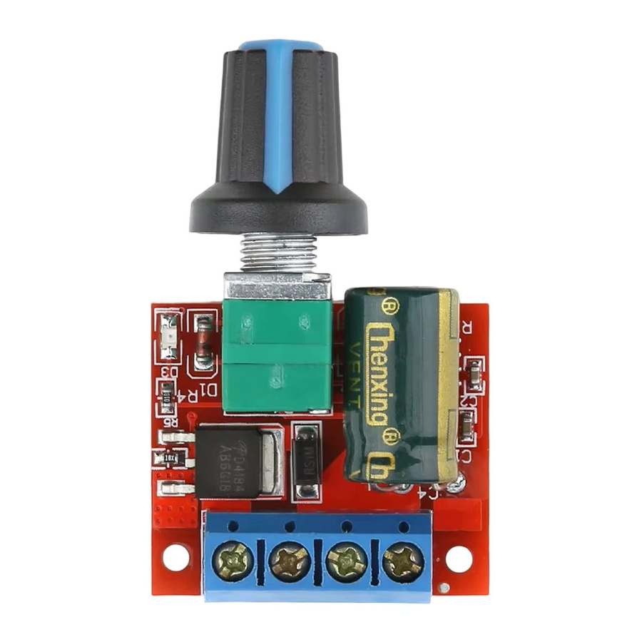 PWM 12V DC Motor Speed Controller Modul 5A 90W mit einstellbarer Drehzahl für Niederspannung 4,5-35V in Multicolor - Bild 4