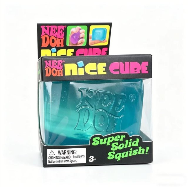 Schylling Needoh Nice Cube, Sensorisches Spielzeug, Anti-Stress-Blöcke - Bild 1