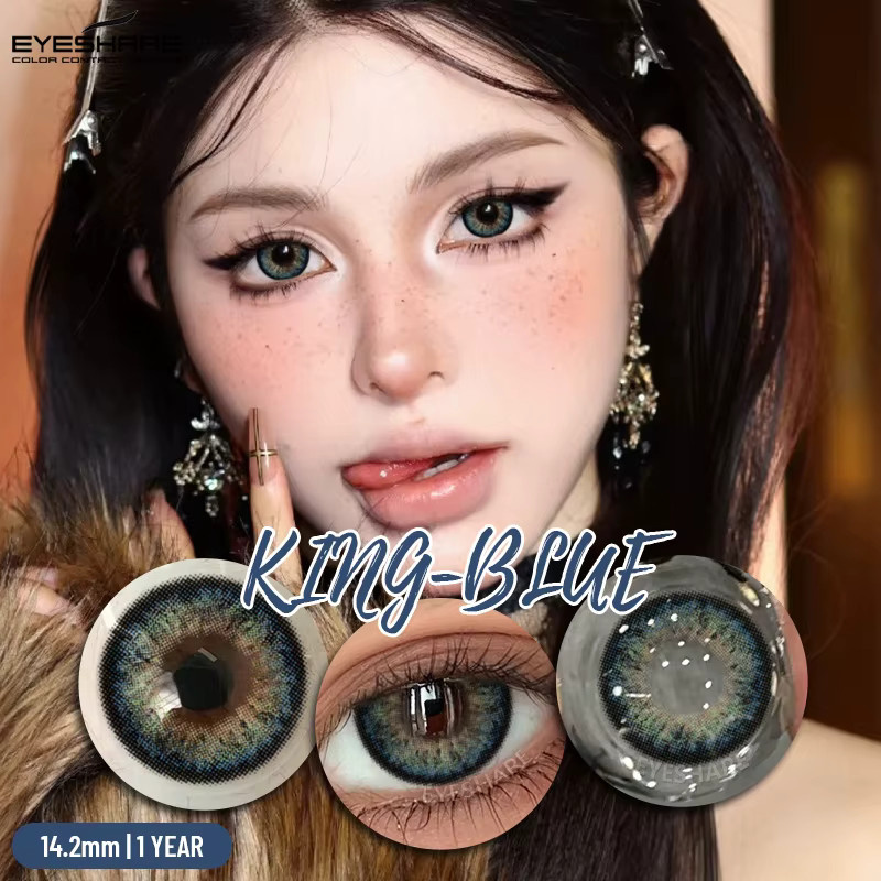 EYESHARE Farbige Kontaktlinsen, Blau, Unisex - Bild 2