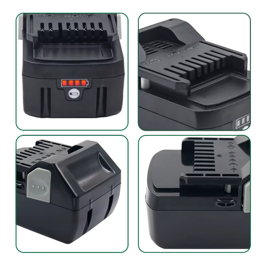 HiKOKI Akku-Set mit Ladegerät 18 V Li-Ionen in Schwarz für BSL1850 BSL1860 BSL1840 - Bild 3