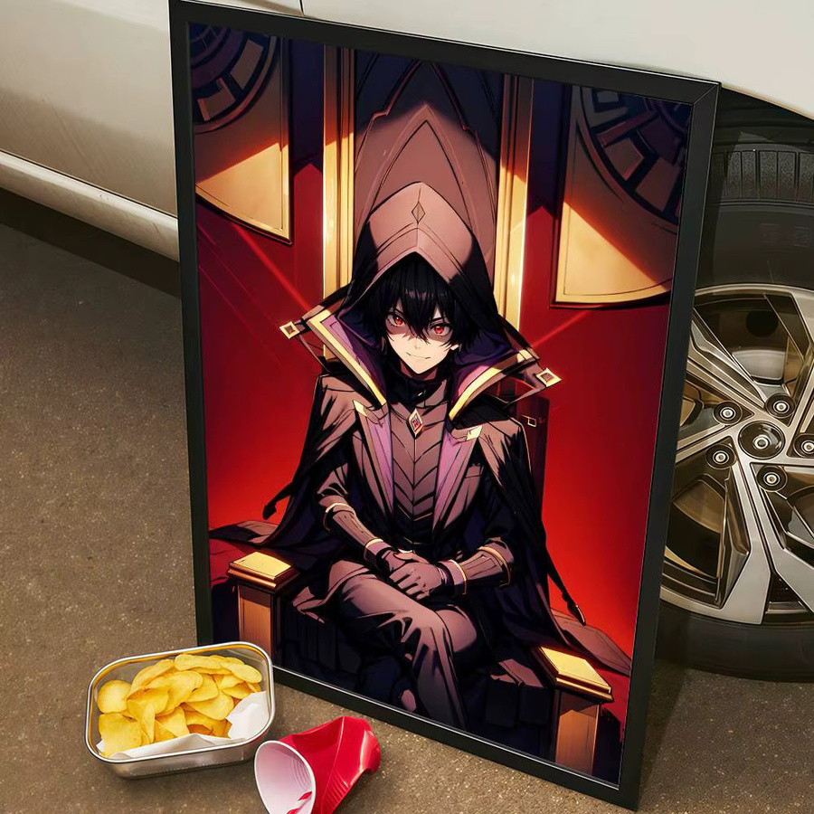 The Eminence In Shadow Anime-Poster als wasserfester Papieraufkleber zur Wanddekoration - Bild 5