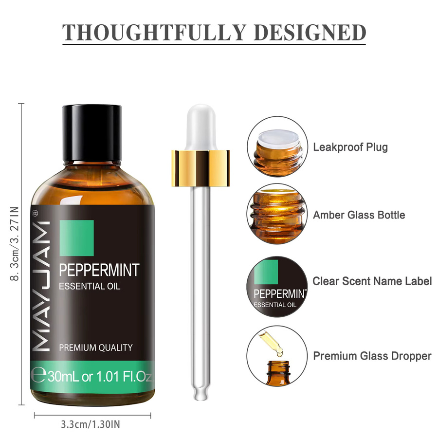 MAYJAM Reed Diffuser Öle mit natürlichen Pflanzen-Extrakten, 30 ml - Bild 3