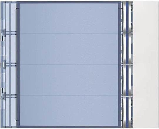 Legrand Frontblende Ruftastmodul 4RT in Blau - Bild 1