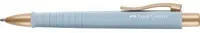 Faber-Castell Poly Ball Urban Druckkugelschreiber mit XB-Mine in Sky Blue - Bild 1