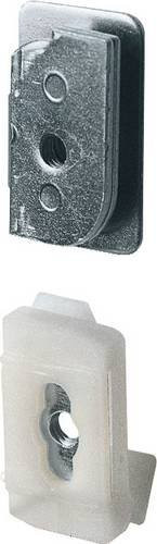 Schneider Electric NSYBN406 Gleitmutter M6 aus Nylon in Weiß, 100 Stück - Bild 1