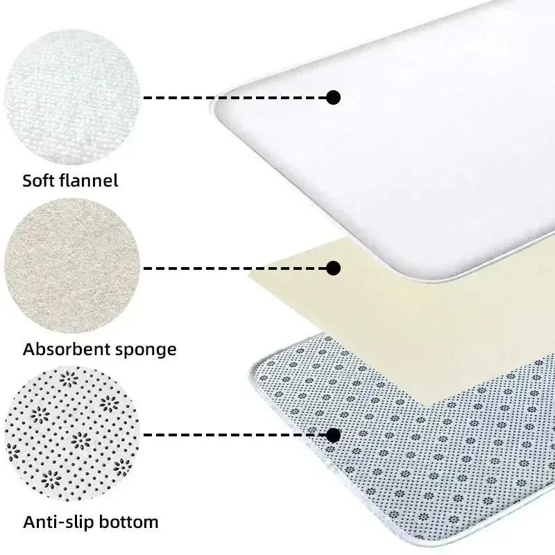 Miniso Blockbuster Teppich aus Polyester, Maschinenwaschbare Fußmatte mit Mitgliedskartendesign, B/T: 80 x 50 cm - Bild 2
