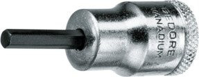 Gedore Steckschlüsseleinsatz IN 30 3/8 Zoll Innen-6-kant 6 mm in Silber - Bild 2