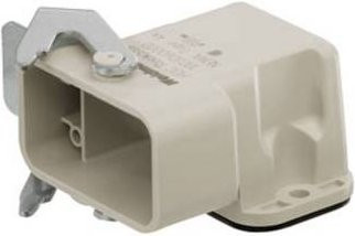 Weidmüller HDC HQP AWLU 1003060000 Anbaugehäuse aus Edelstahl in Grau - Bild 1