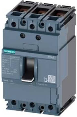 Siemens 3VA1050-3ED32-0AA0 Leistungsschalter in Grau mit einem Einstellbereich von 50 - 50A und einer maximalen Schaltspannung von 690 V/AC - Bild 1