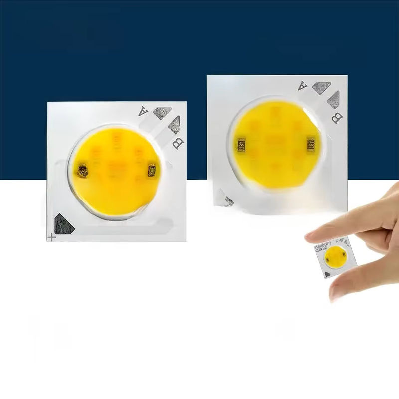 ankatec LED COB Chip BiColor Lichtquelle DC 24V für Downlight und Flutlicht, Warmweiß 2700K und Weiß 6000K, Maße: 16 x 11 mm - Bild 3