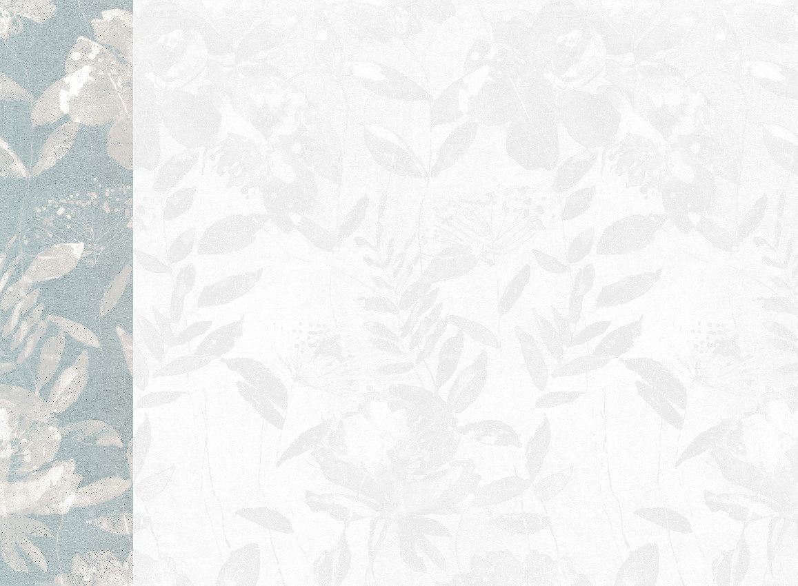 Jannelli & Volpi Mural Lucy Wandgestaltung Floral in Sky Blue - Bild 1