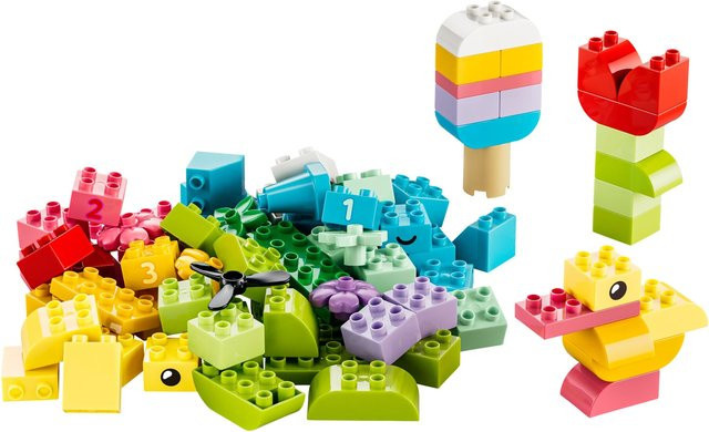 LEGO Duplo Bunte Kreativbox Lern- und Bauspielzeug ab 18 Monaten - Bild 3